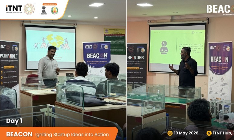 Gniting Startup Idea into Action @iTNT Trichy