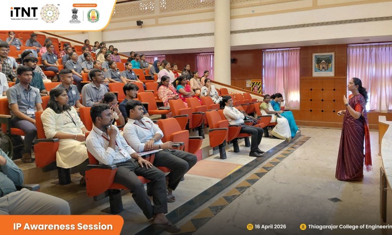 IP Awareness Session @ iTNT Hub Madurai